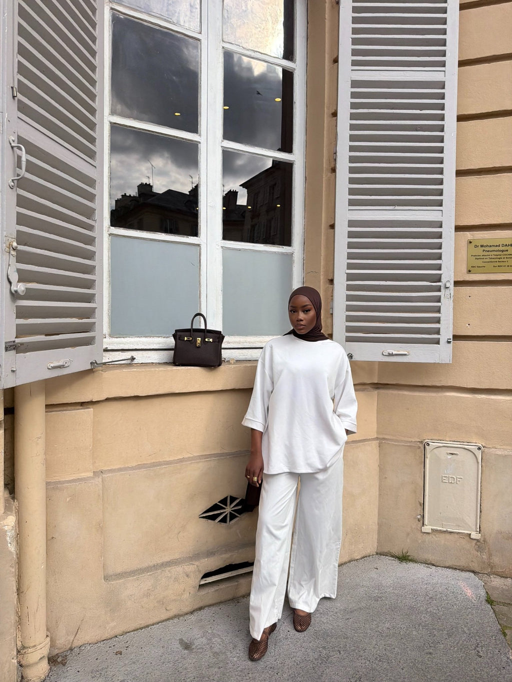 Pantalon Pastel Blanc - TAHIRA
