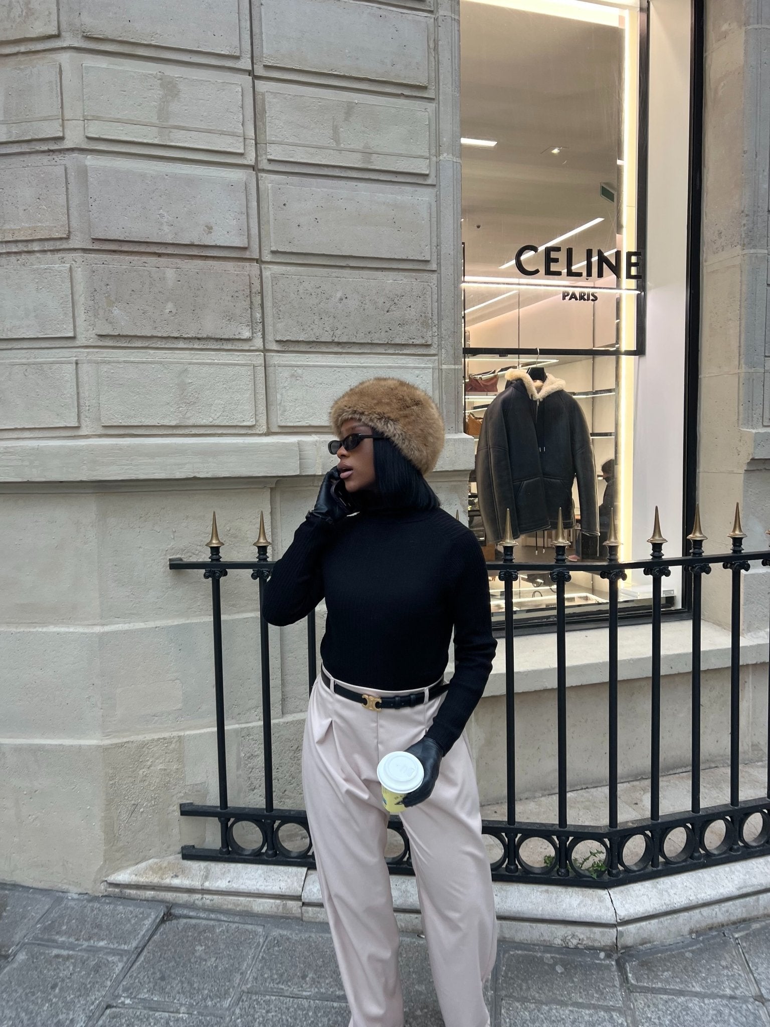 Pantalon Pince Beige - TAHIRA
