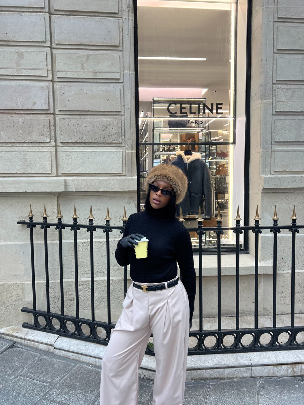 Pantalon Pince Beige - TAHIRA