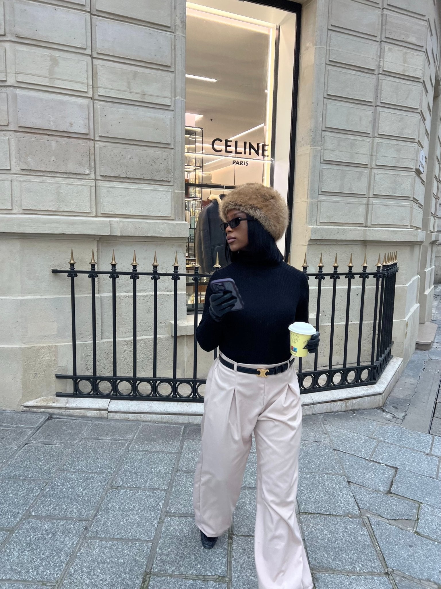 Pantalon Pince Beige - TAHIRA