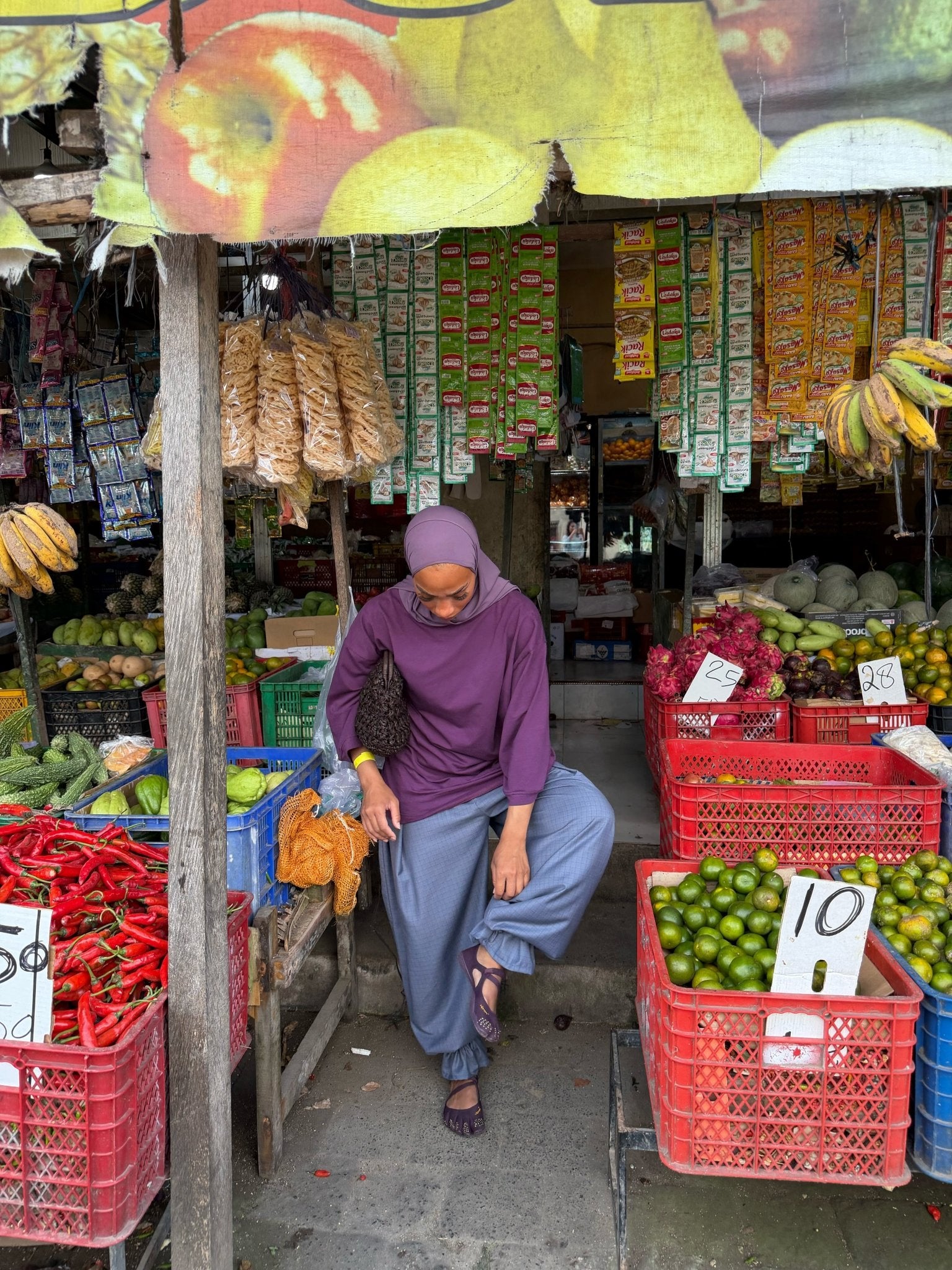 Pantalon Sana - Bleu Indigo - TAHIRA