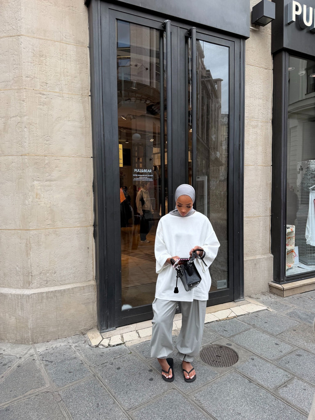 Pantalon Sana - Gris - TAHIRA