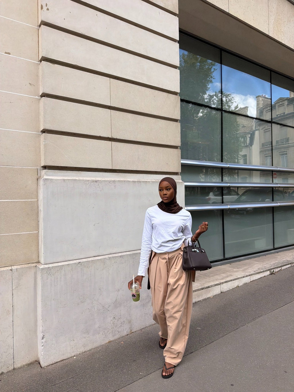Pantalon Tanya - Camel clair - TAHIRA