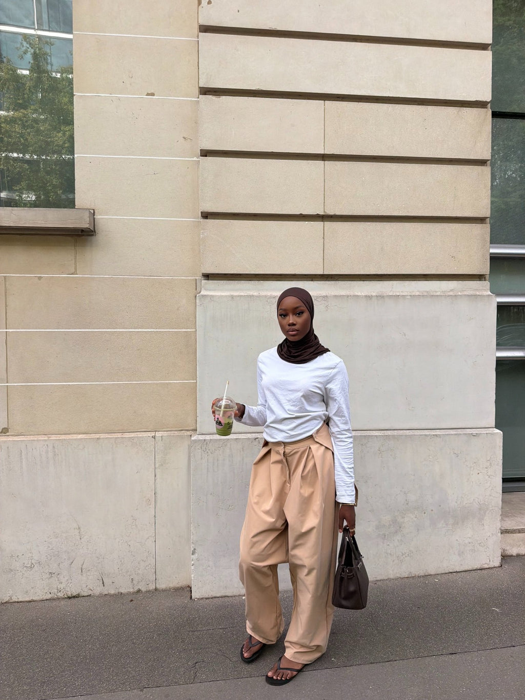Pantalon Tanya - Camel clair - TAHIRA