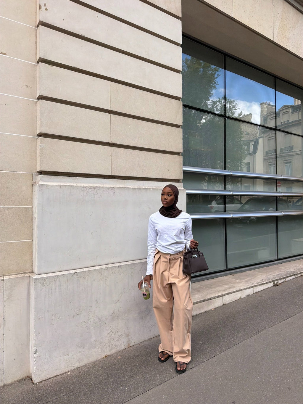 Pantalon Tanya - Camel clair - TAHIRA