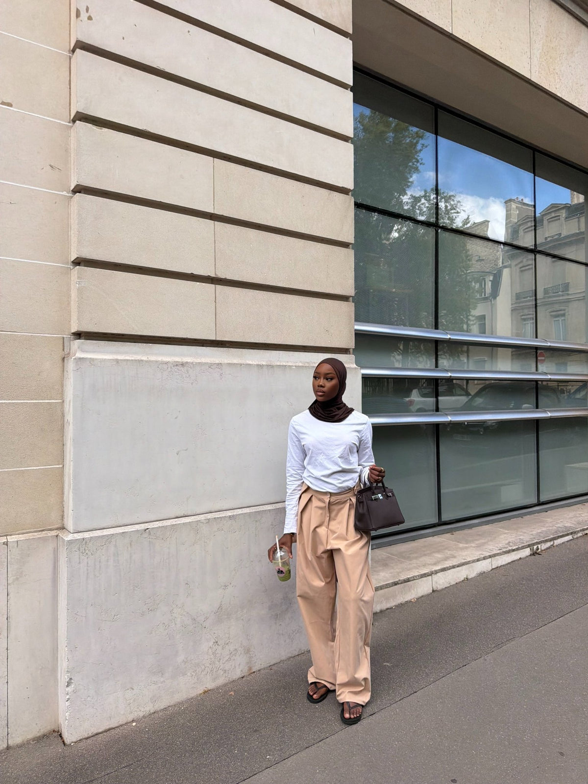 Pantalon Tanya - Camel clair - TAHIRA