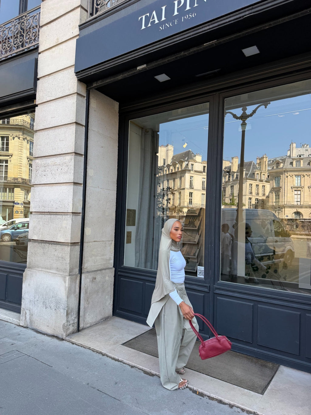 Pantalon Tanya Vert sauge - TAHIRA