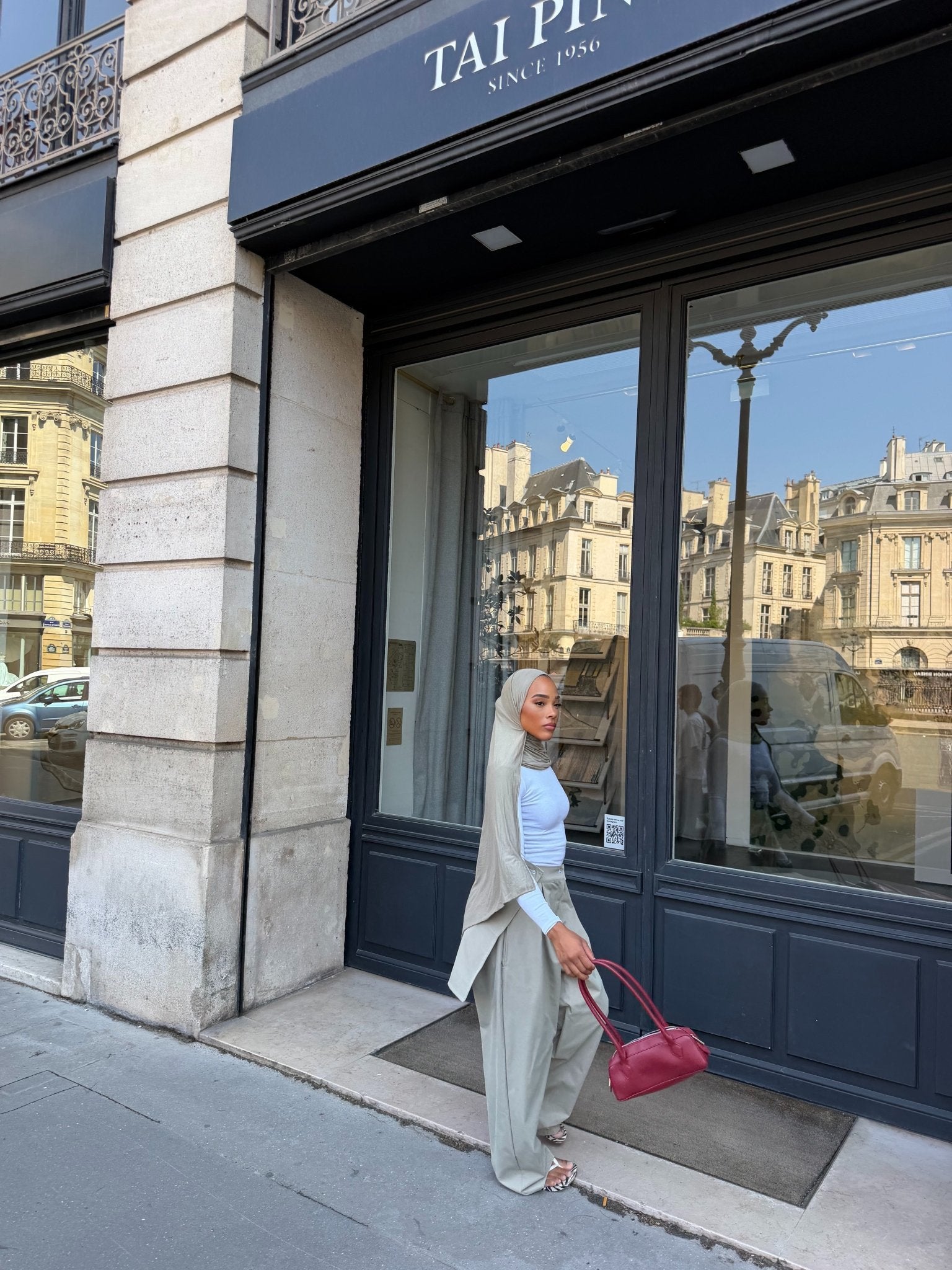 Pantalon Tanya Vert sauge - TAHIRA