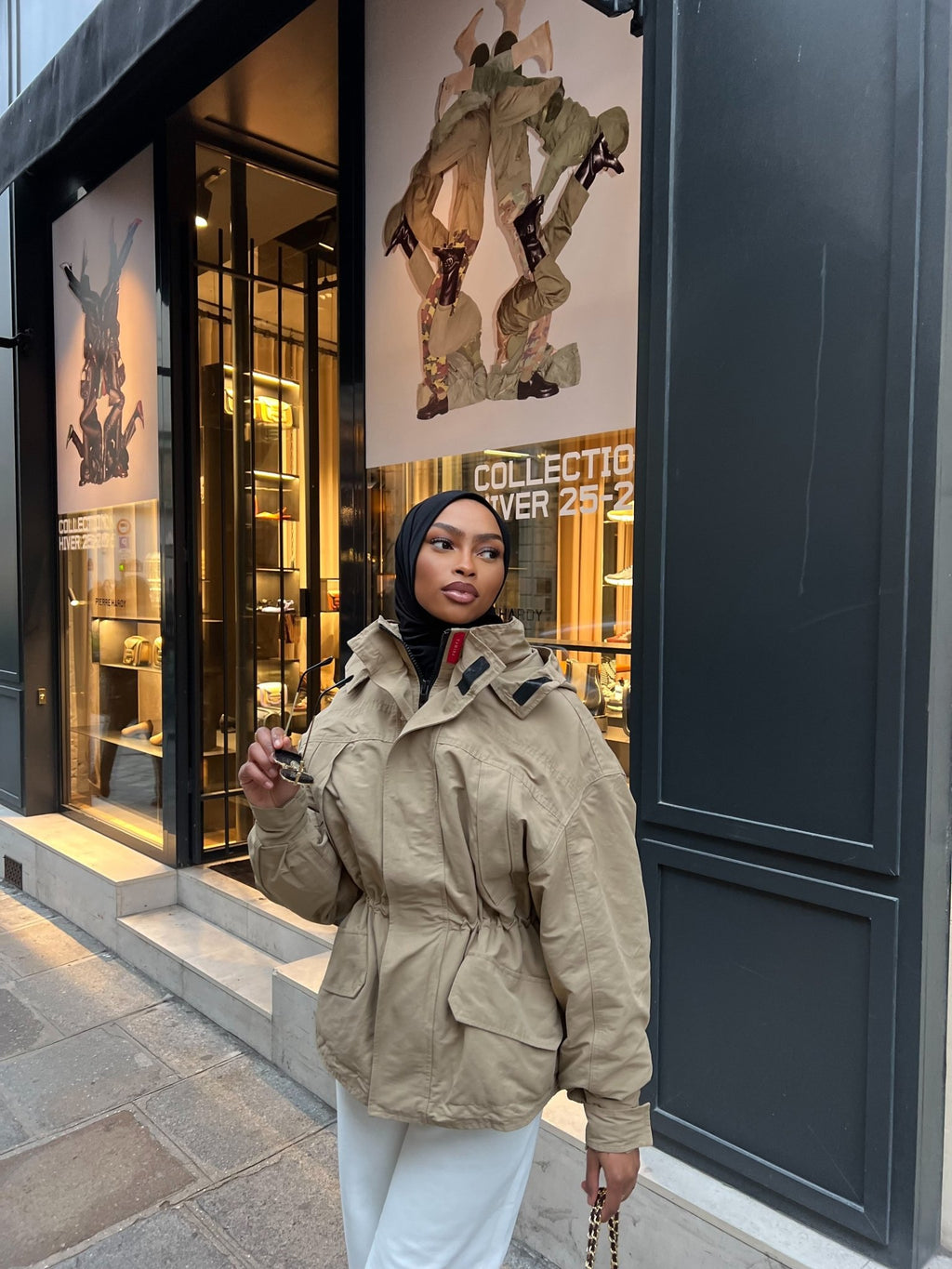 Parka Néora Beige - TAHIRA