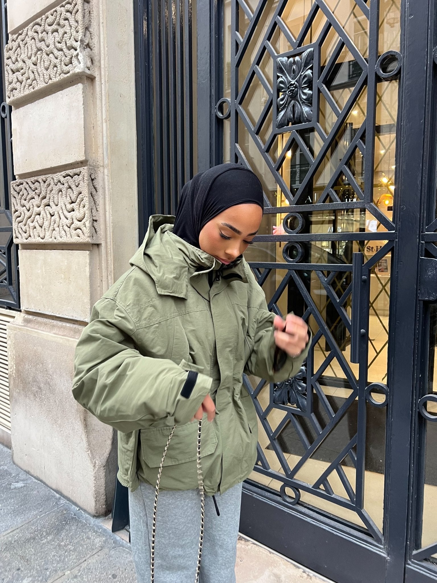 Parka Néora Kaki - TAHIRA