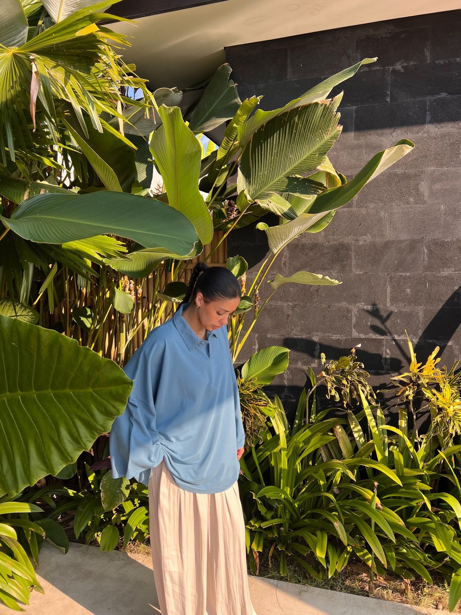 Polo Maya - Bleu - TAHIRA