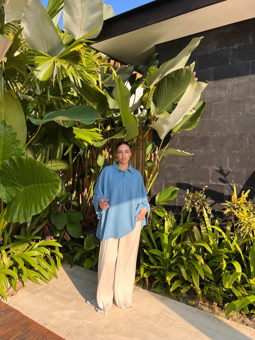 Polo Maya - Bleu - TAHIRA