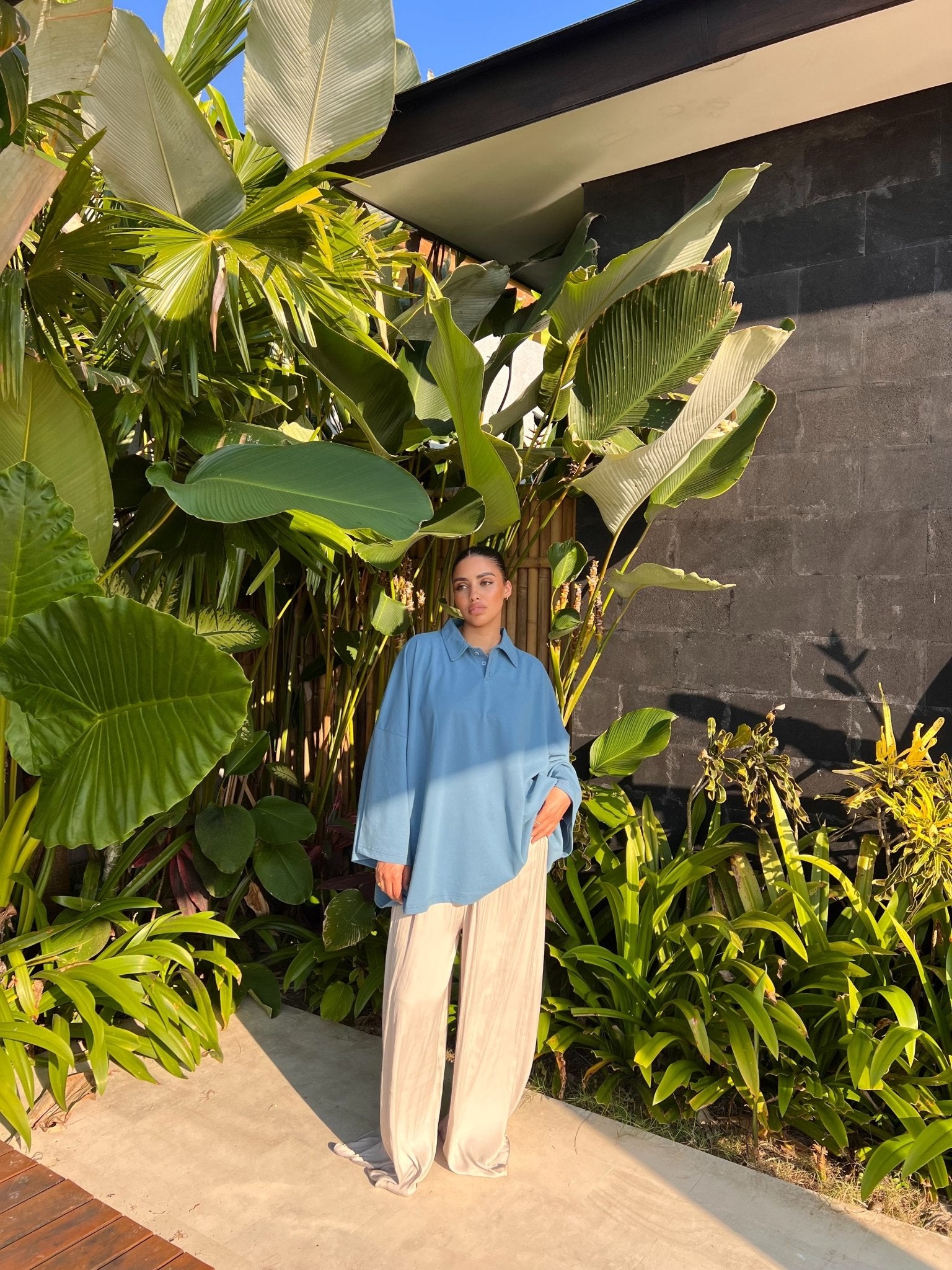 Polo Maya - Bleu - TAHIRA