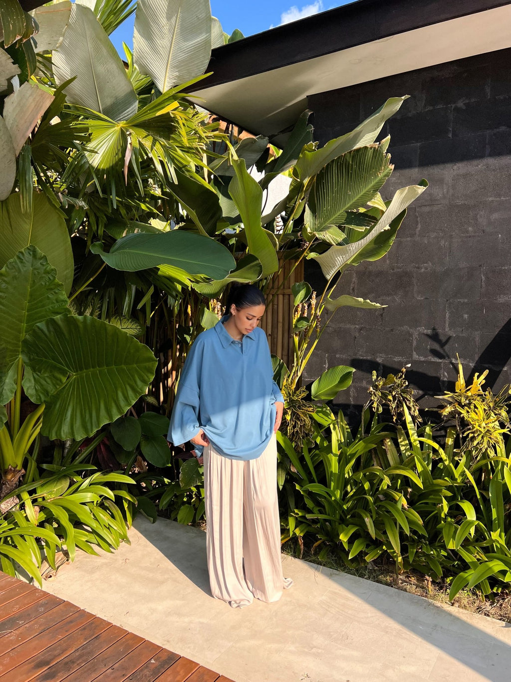 Polo Maya - Bleu - TAHIRA