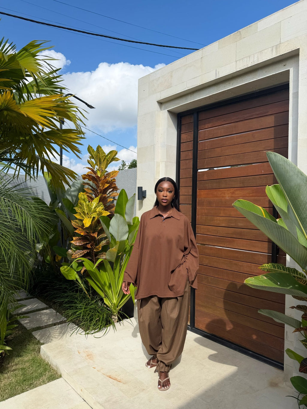 Polo Maya - Chocolat - TAHIRA