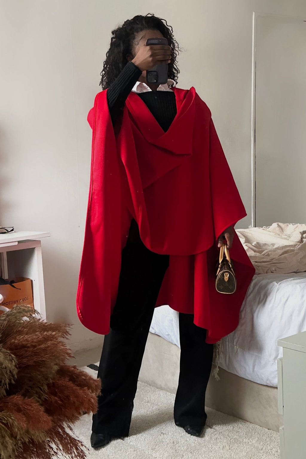 Poncho Nayra Rouge - TAHIRA