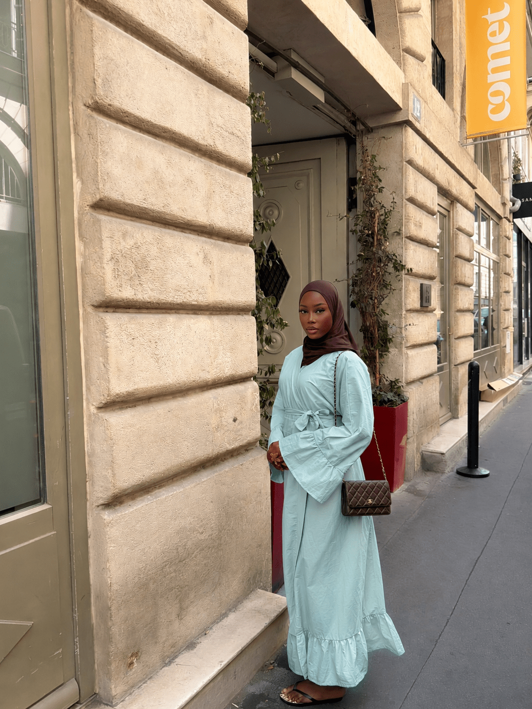 Robe Alya - Turquoise - TAHIRA