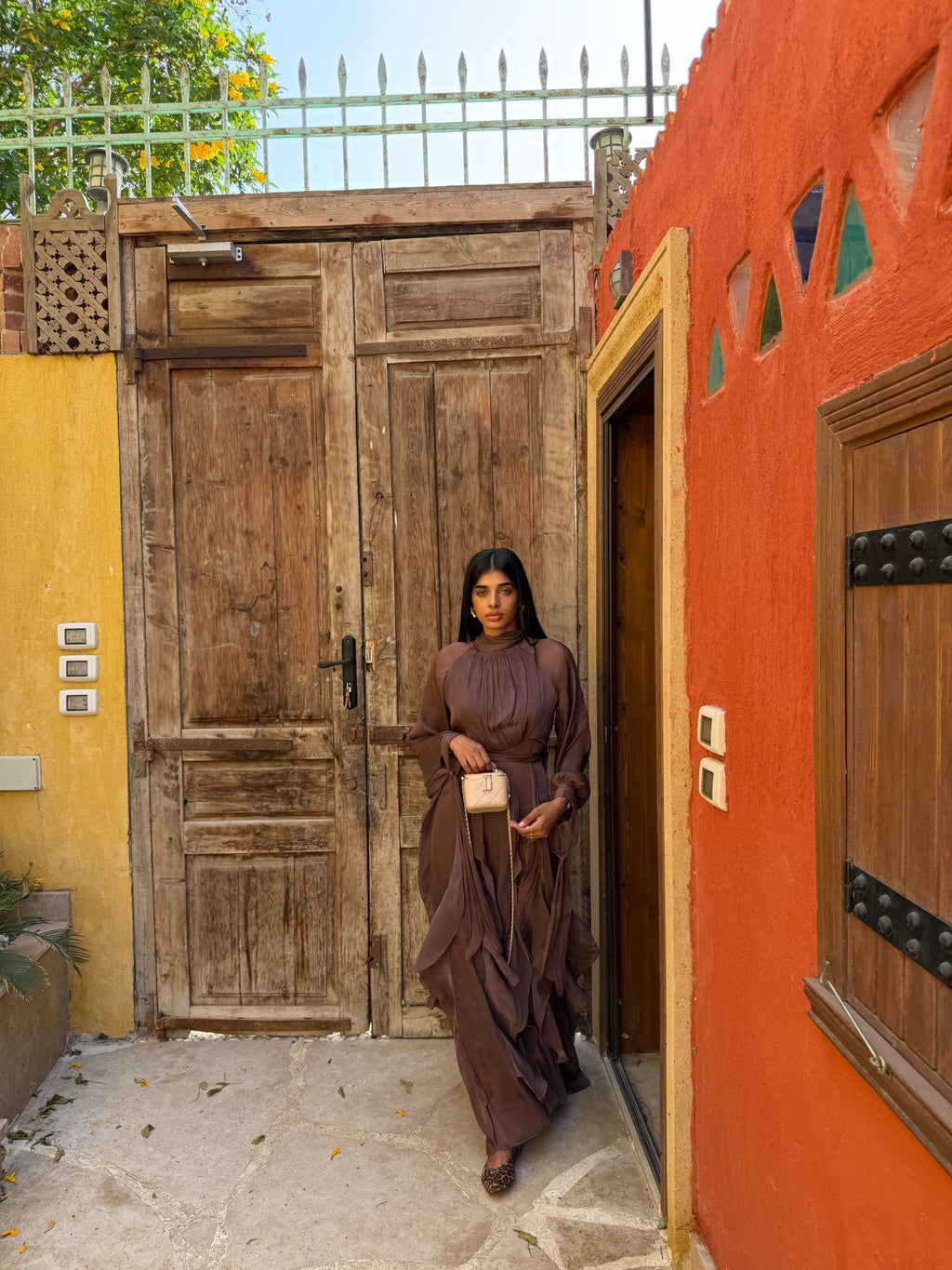 Robe Arabella Chocolat - TAHIRA