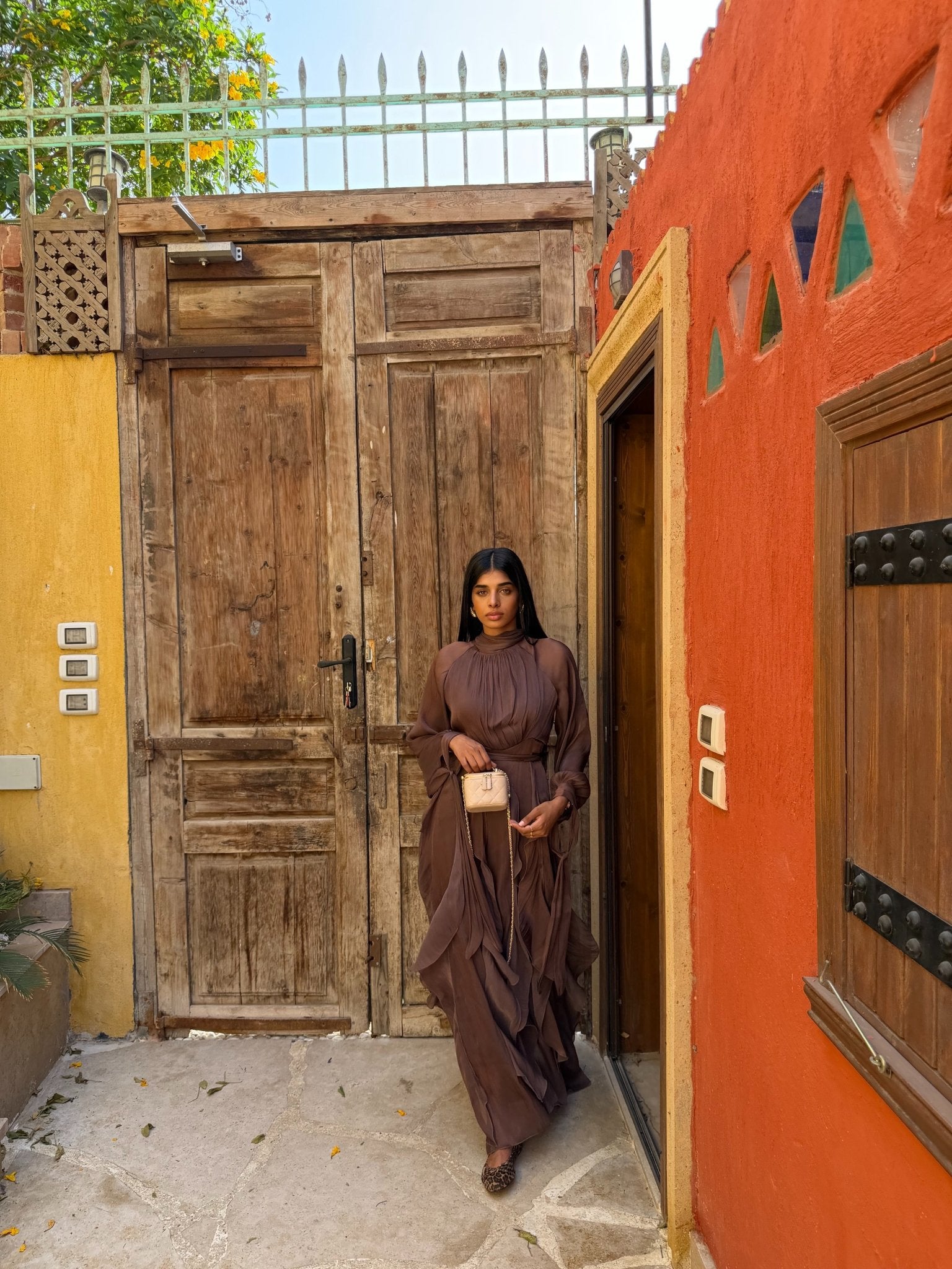 Robe Arabella Chocolat - TAHIRA