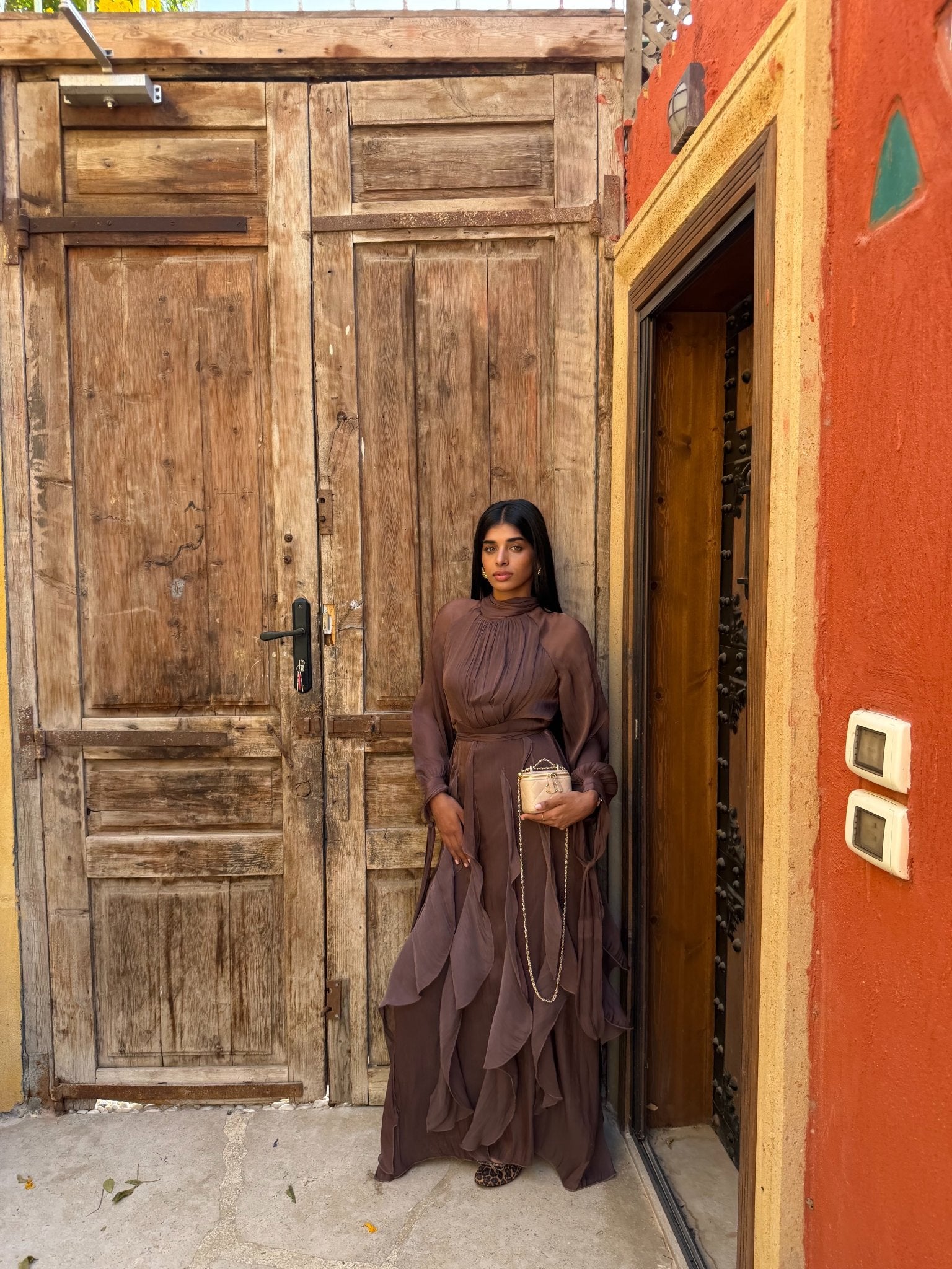 Robe Arabella Chocolat - TAHIRA