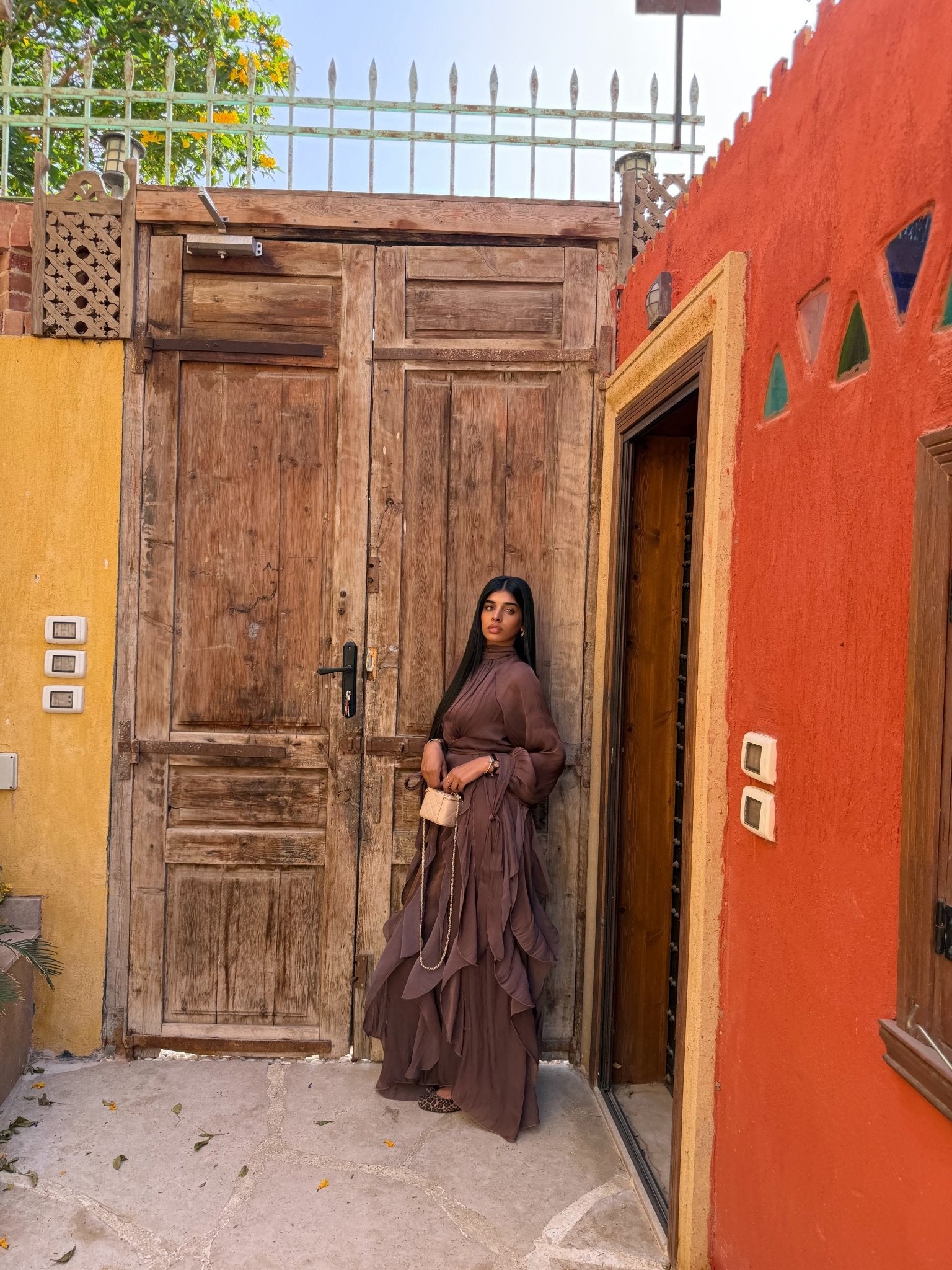 Robe Arabella Chocolat - TAHIRA