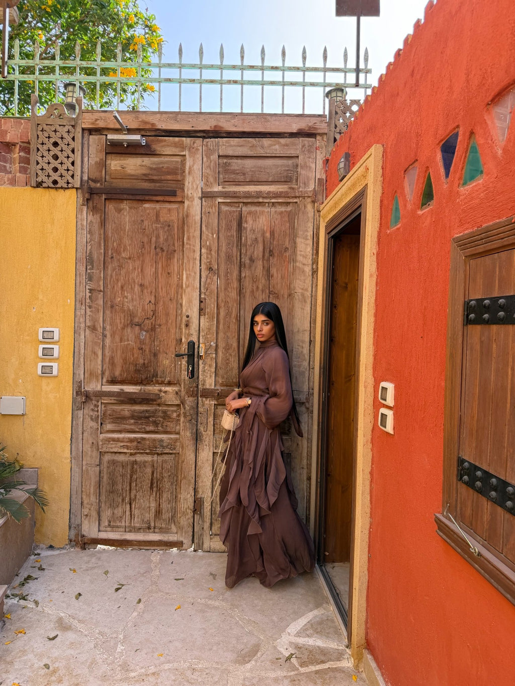 Robe Arabella Chocolat - TAHIRA