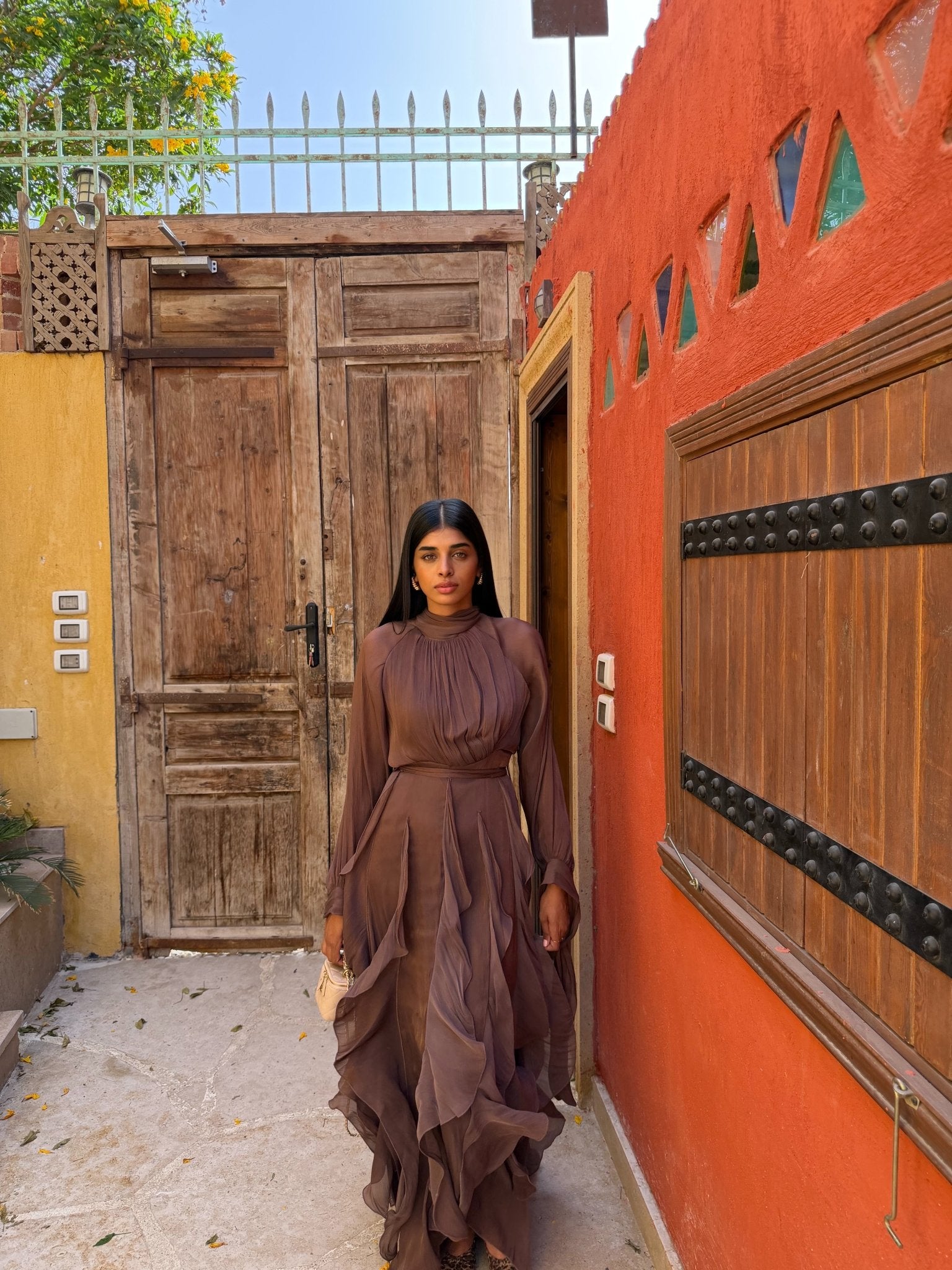 Robe Arabella Chocolat - TAHIRA