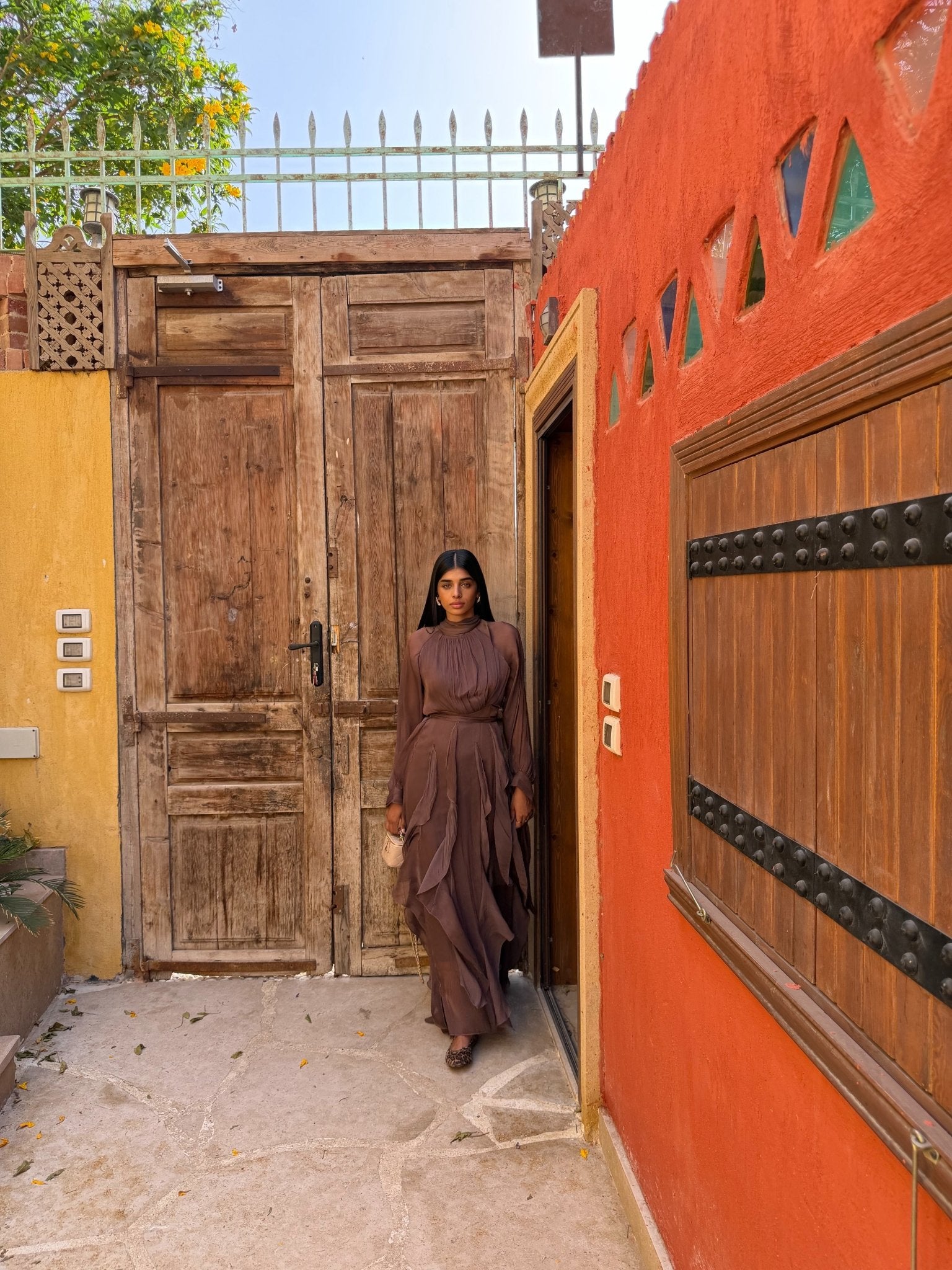 Robe Arabella Chocolat - TAHIRA