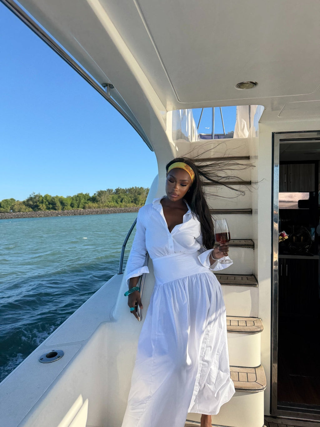 Robe Chemise Séville Blanc - TAHIRA