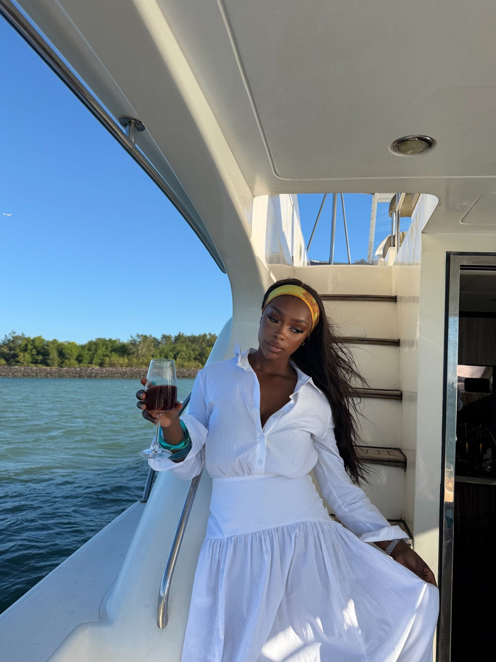 Robe Chemise Séville Blanc - TAHIRA