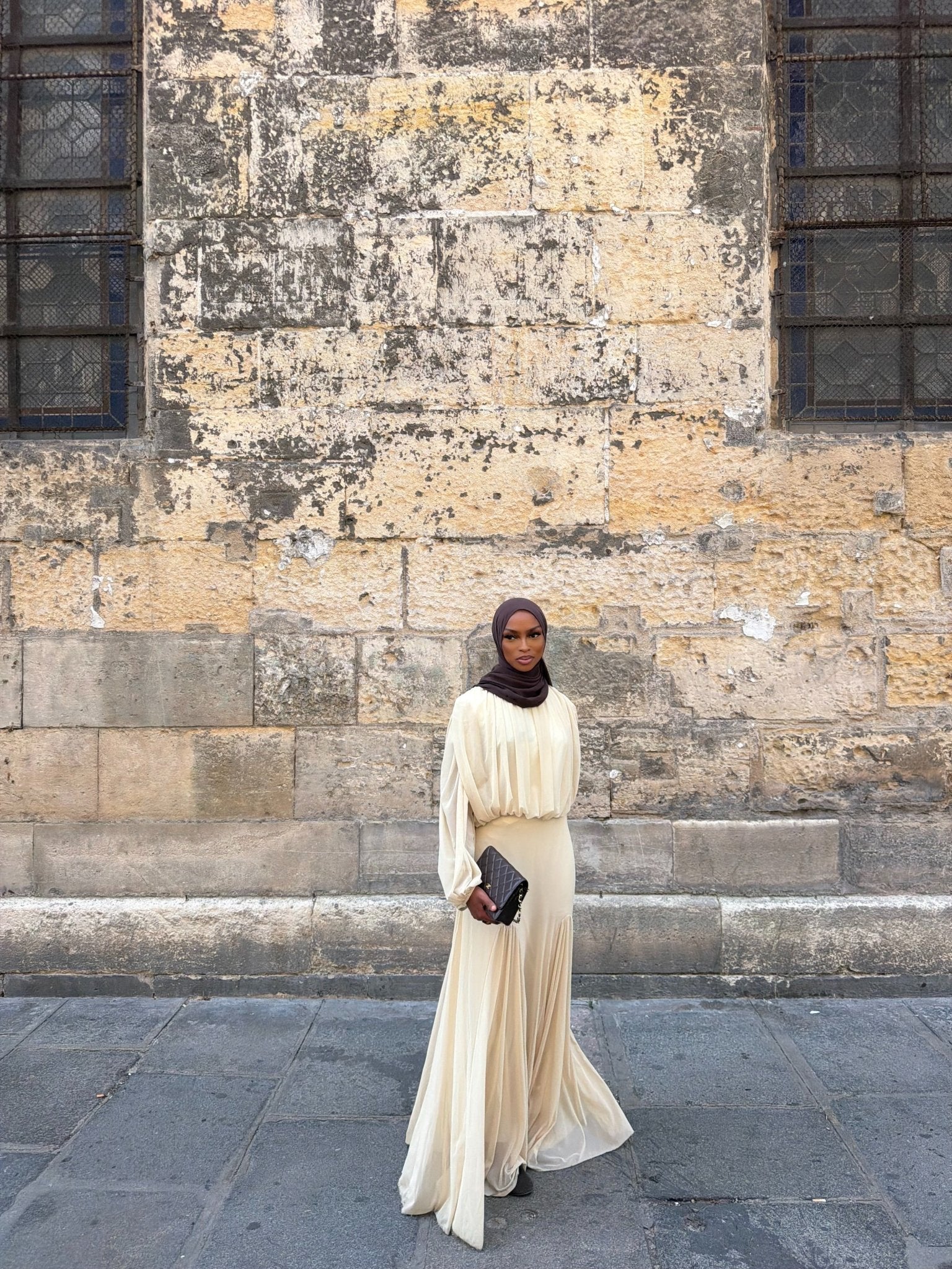 Robe Constance - Jaune - TAHIRA