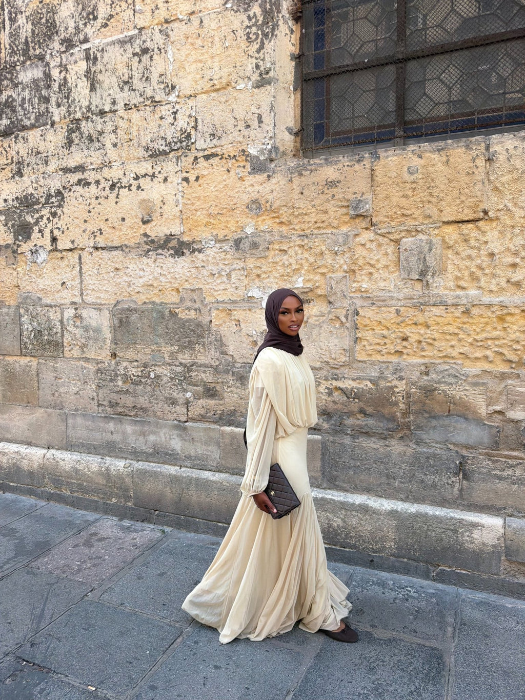 Robe Constance - Jaune - TAHIRA