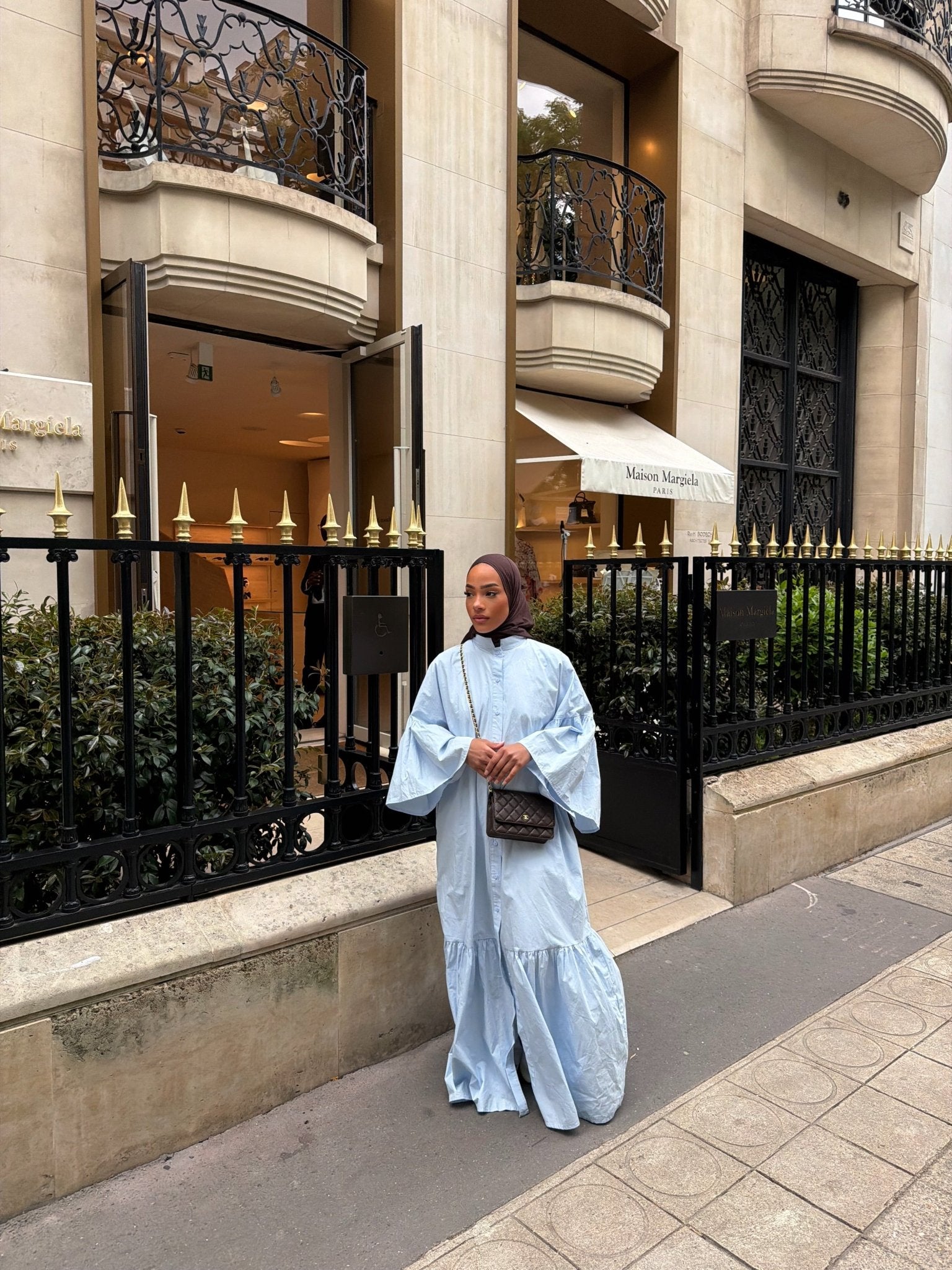 Robe Felicia Bleu ciel - TAHIRA