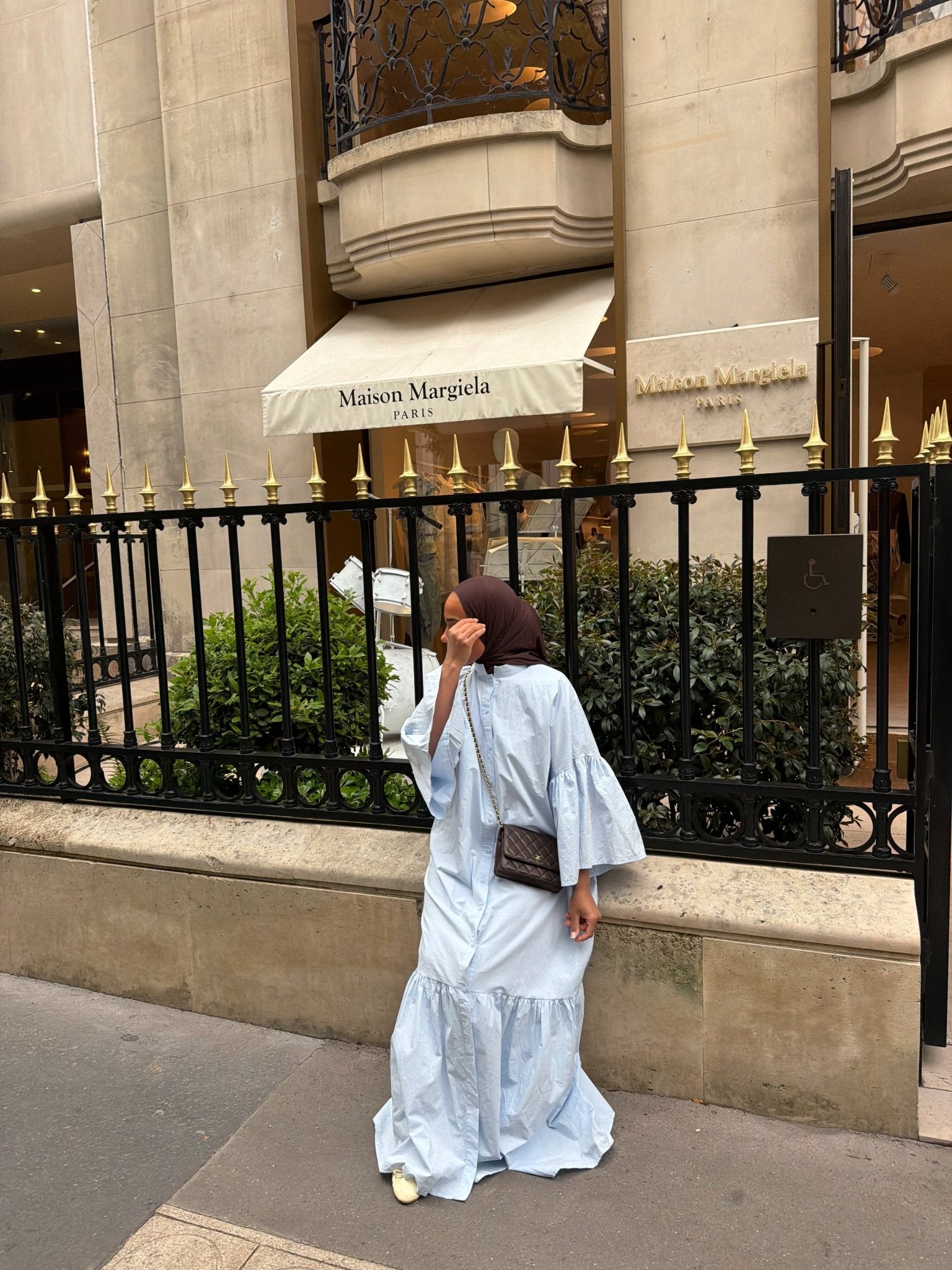 Robe Felicia Bleu ciel - TAHIRA