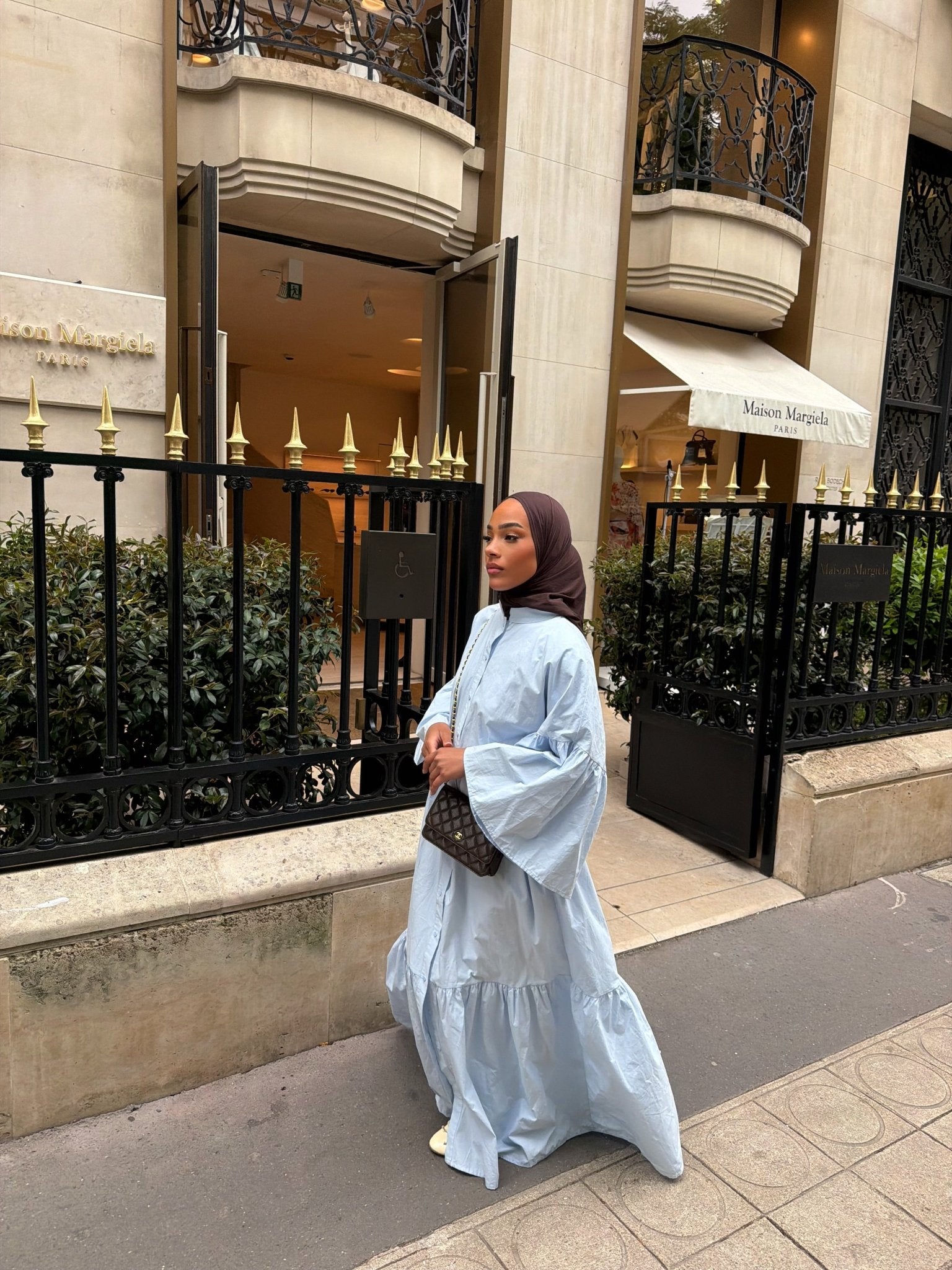 Robe Felicia Bleu ciel - TAHIRA