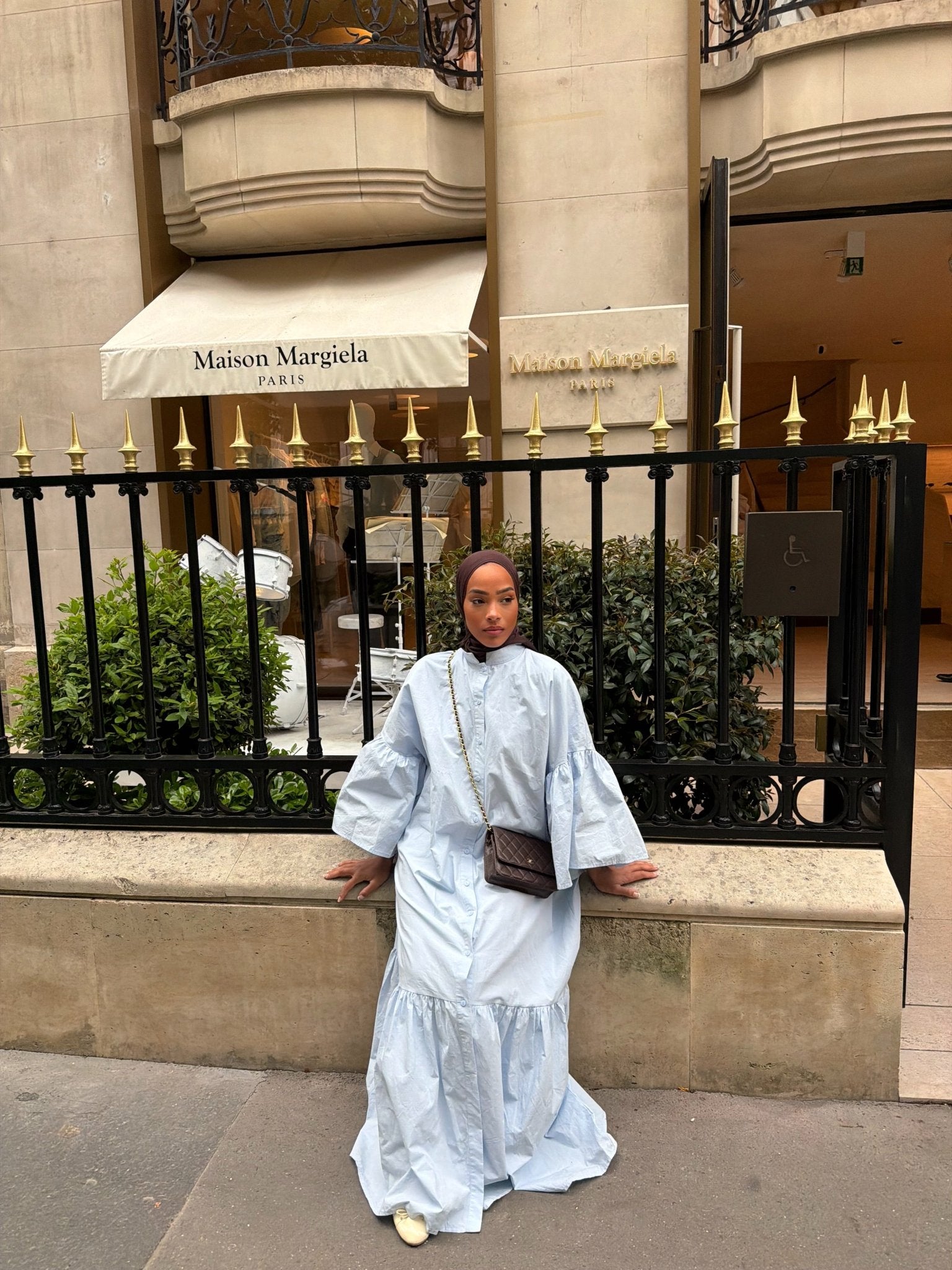 Robe Felicia Bleu ciel - TAHIRA