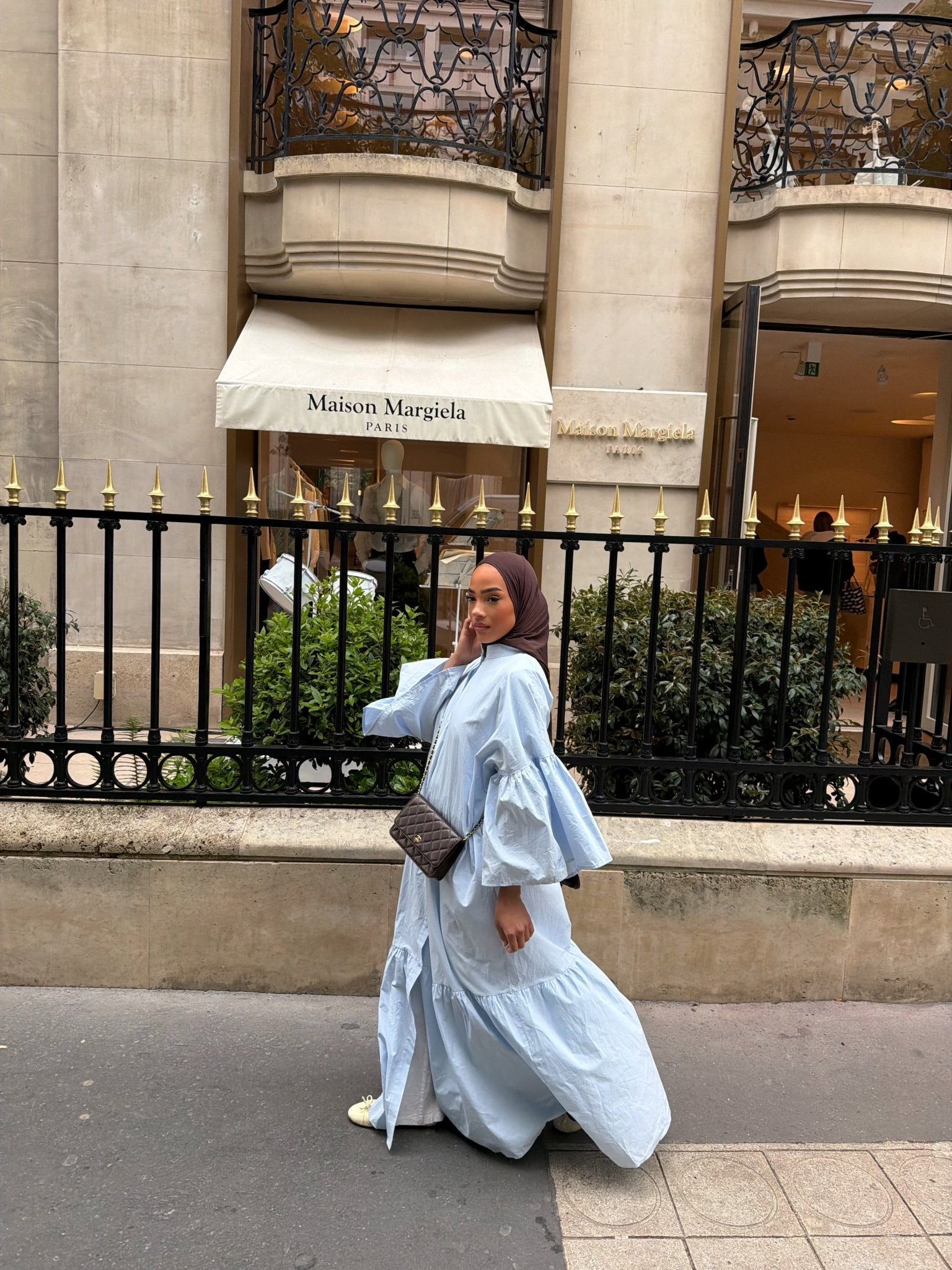 Robe Felicia Bleu ciel - TAHIRA