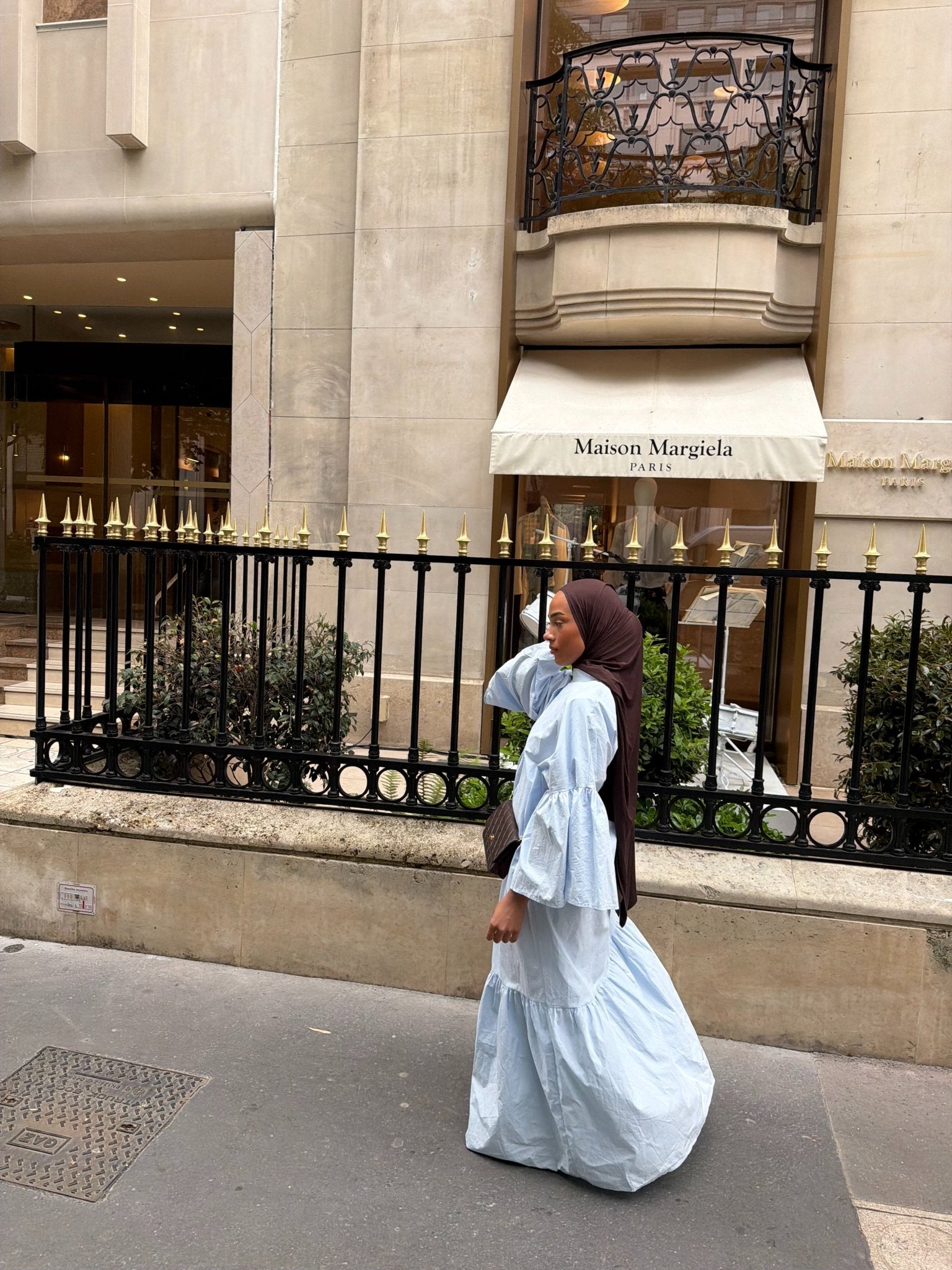 Robe Felicia Bleu ciel - TAHIRA