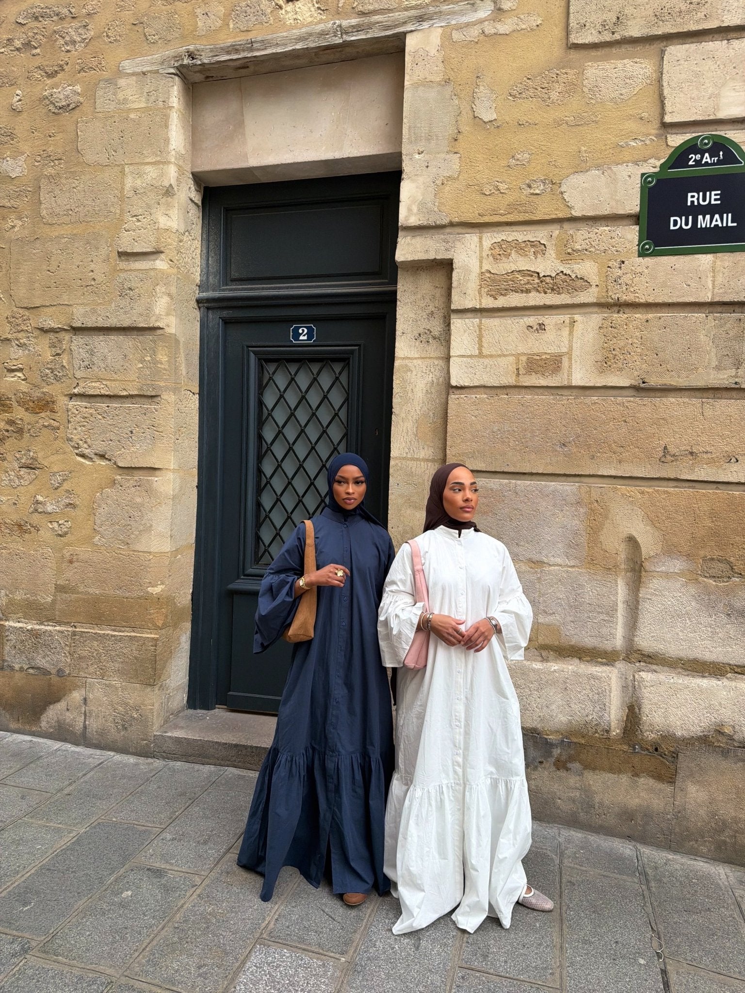 Robe Felicia Bleu Marine - TAHIRA