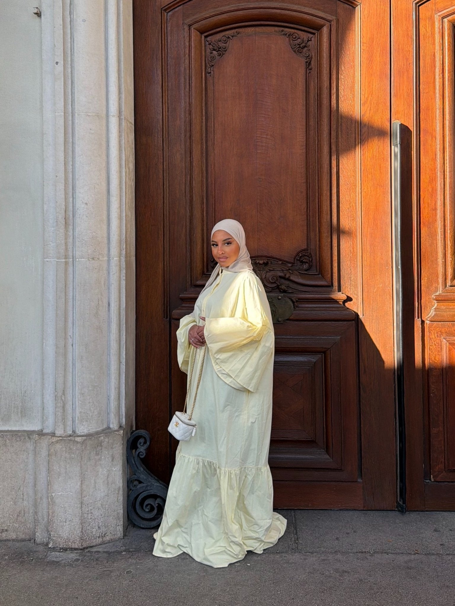 Robe Felicia Jaune - TAHIRA