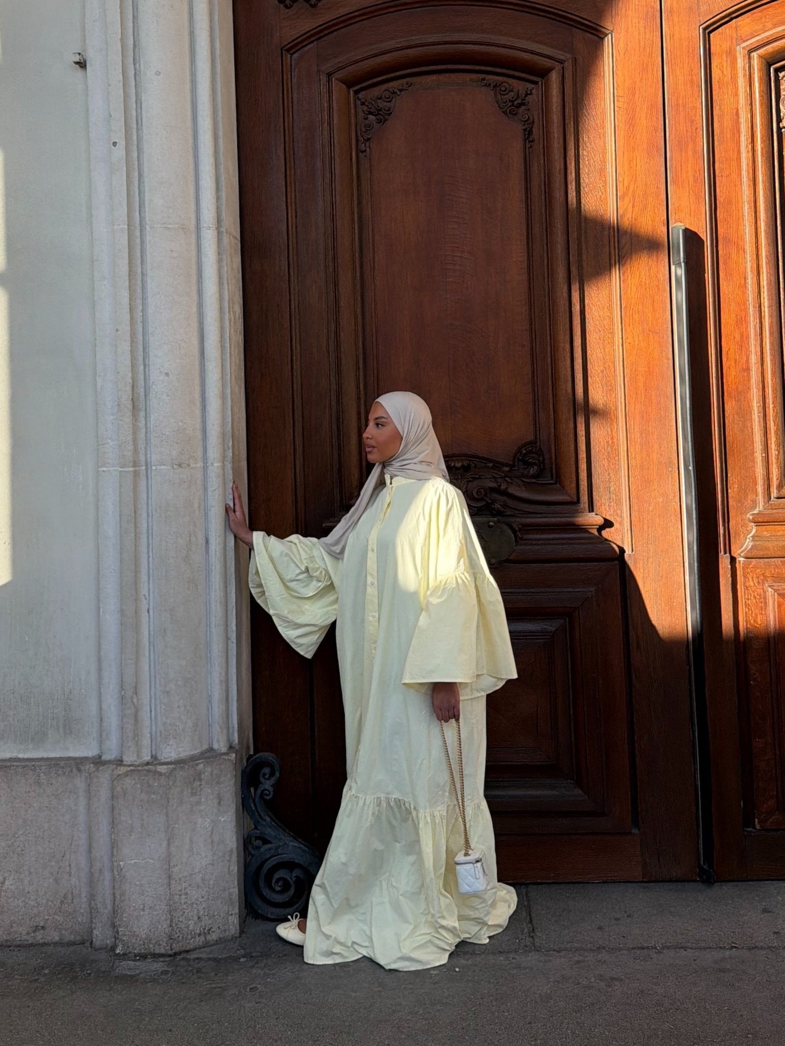 Robe Felicia Jaune - TAHIRA