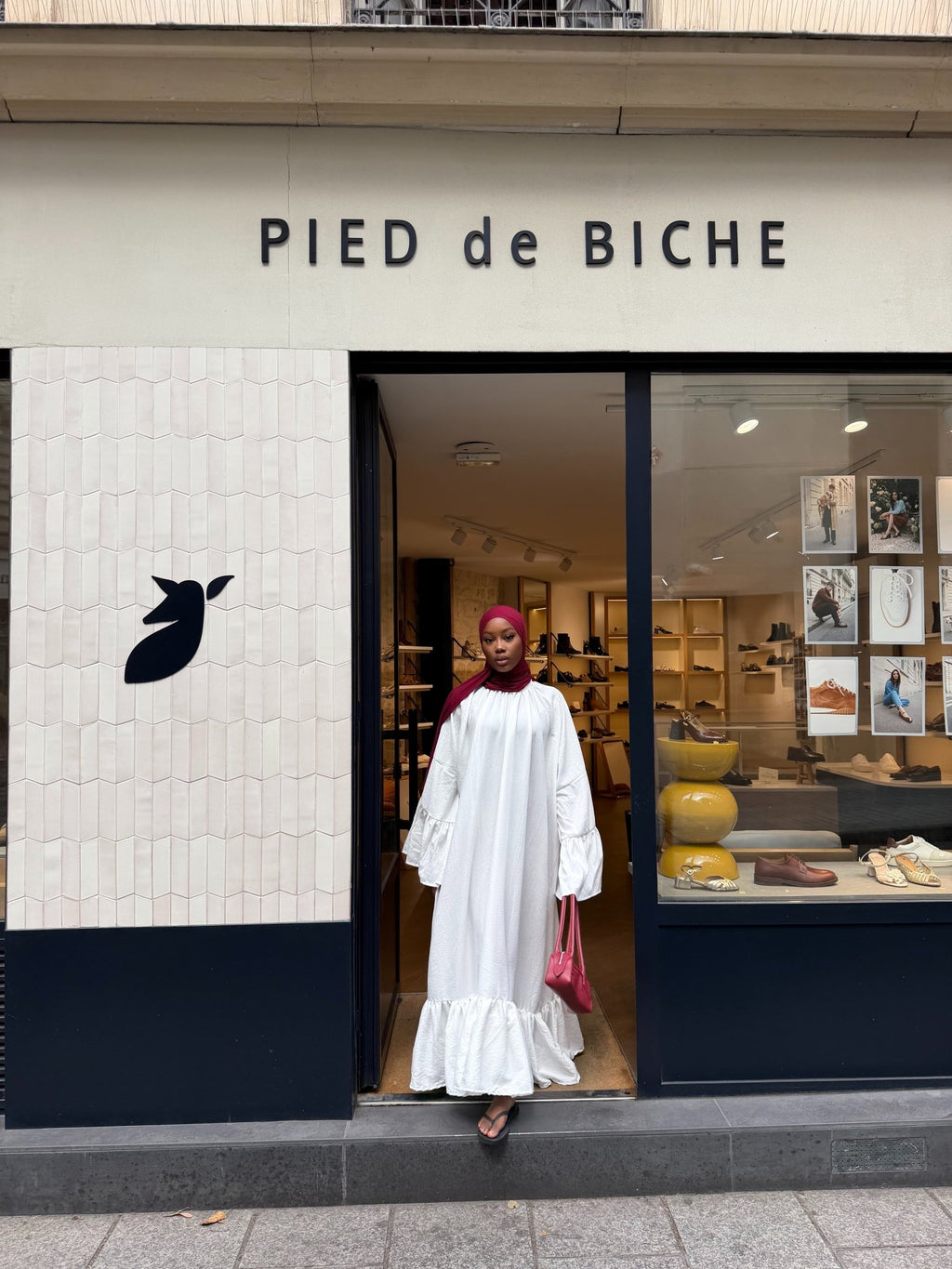 Robe Leyna - Blanc - TAHIRA