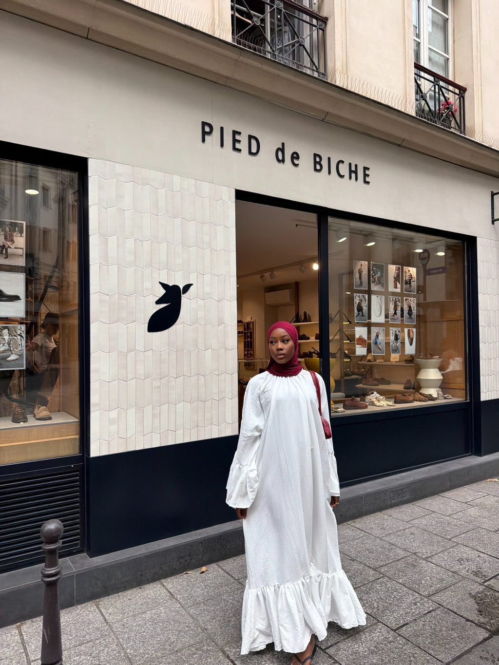 Robe Leyna - Blanc - TAHIRA