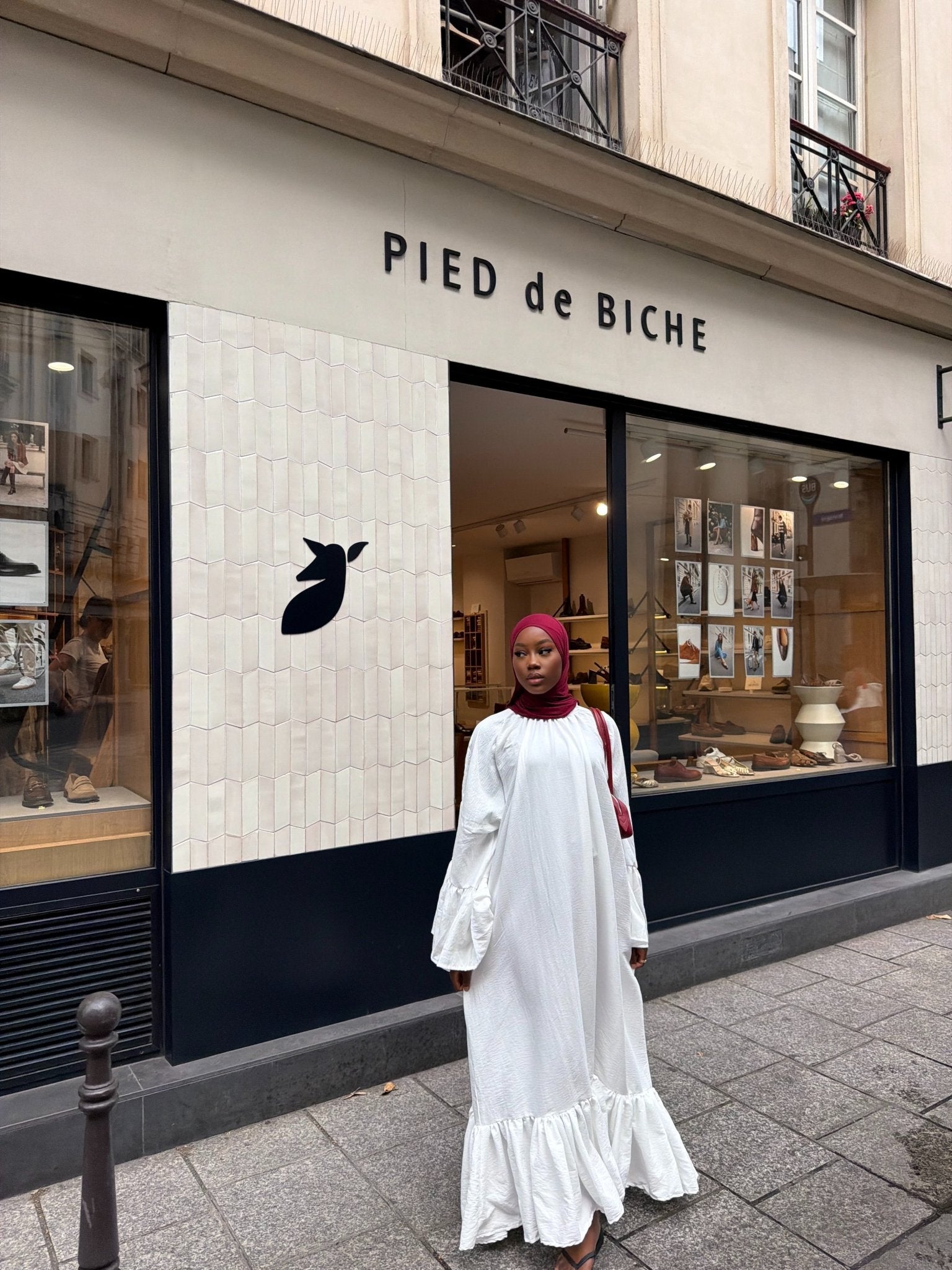 Robe Leyna - Blanc - TAHIRA