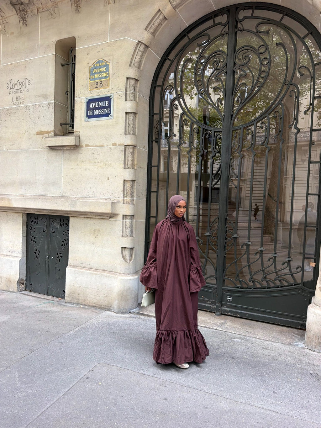 Robe Leyna - Chocolat - TAHIRA