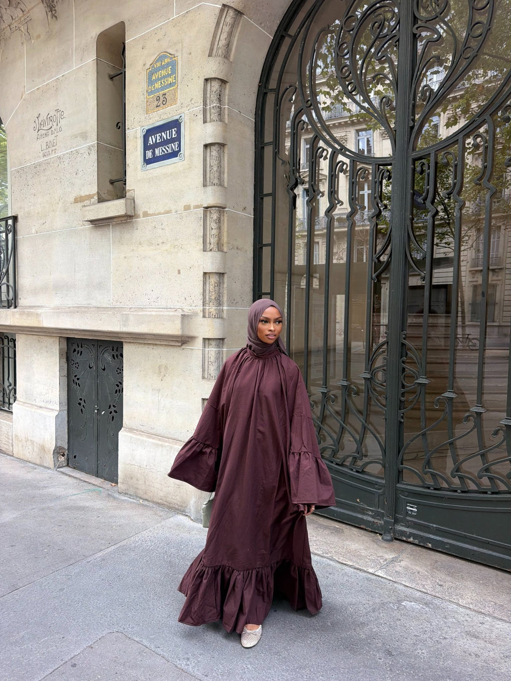 Robe Leyna - Chocolat - TAHIRA