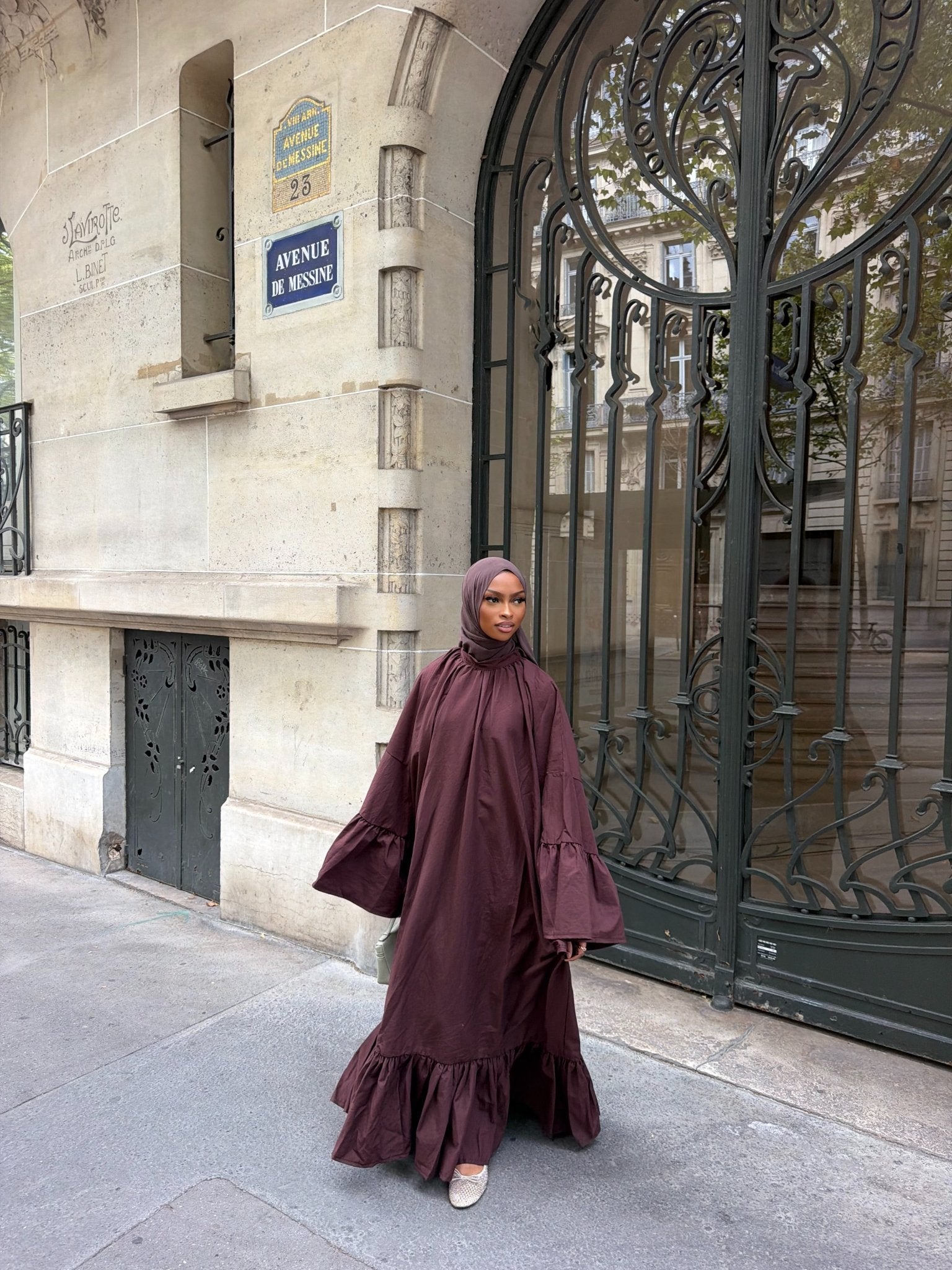 Robe Leyna - Chocolat - TAHIRA