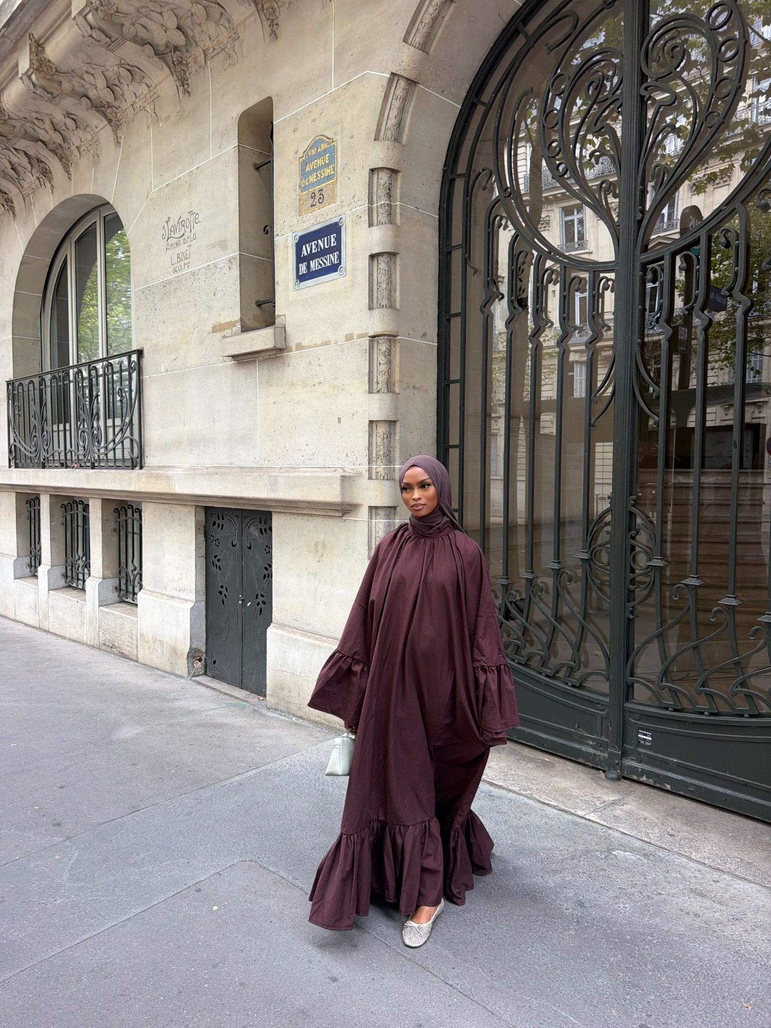 Robe Leyna - Chocolat - TAHIRA