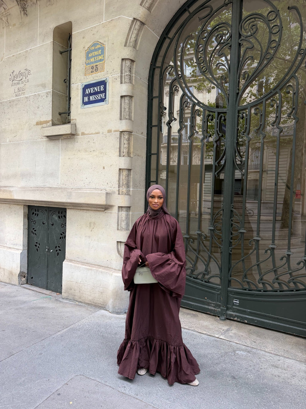 Robe Leyna - Chocolat - TAHIRA