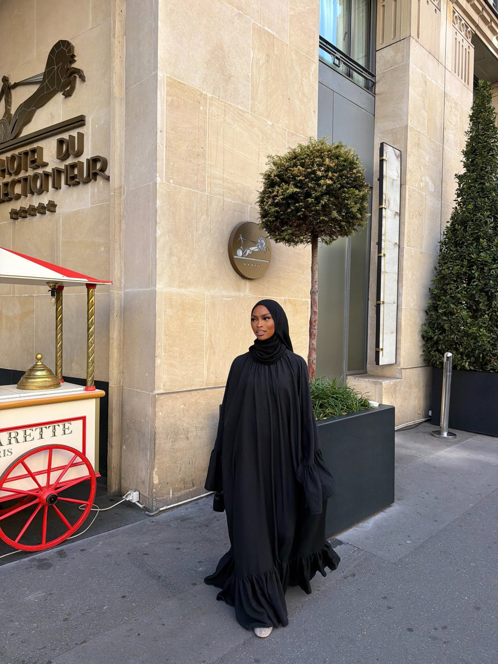 Robe Leyna - Noir - TAHIRA